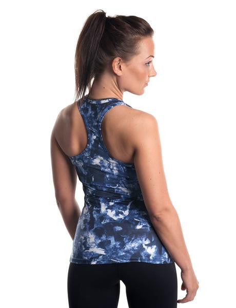 Colourful Fitness Vest - Blue 2