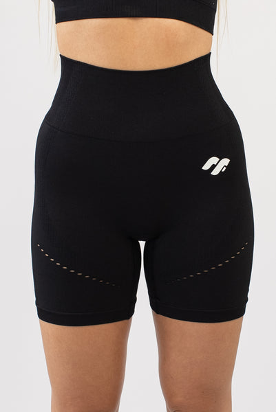 AirFlex Seamless Shorts - Black