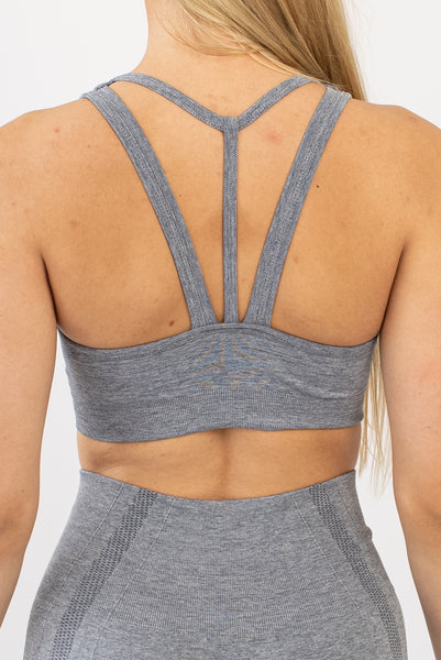 AirFlex Seamless Sports Bra - Blue