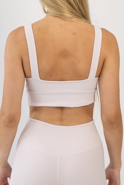 Balance Ribbed Bra - Light Purple