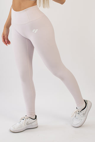 Balance Ribbed Leggings - Light Purple