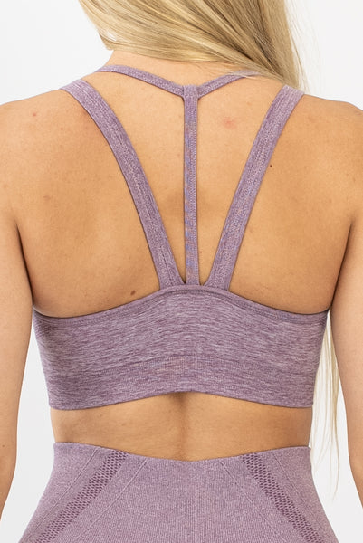 AirFlex Seamless Sports Bra - Purple