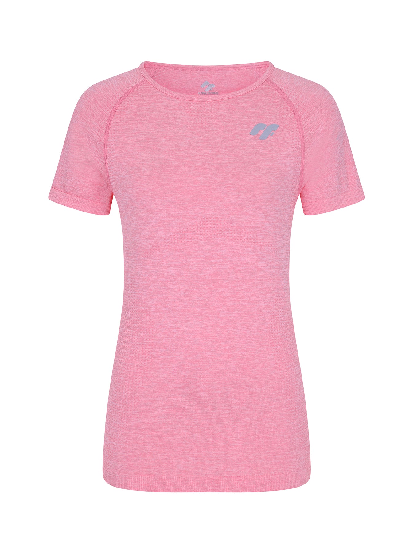 Infinite Seamless T-Shirt - Sherbet Pink, Women's Fitness Wear