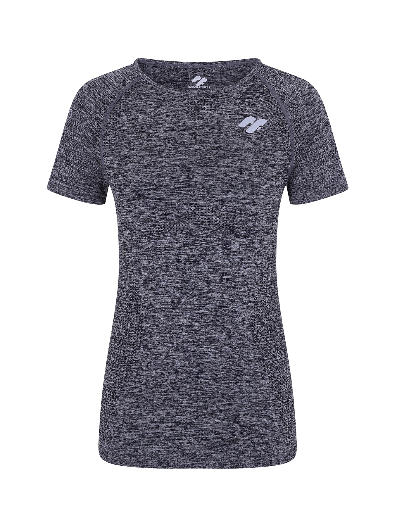 Infinite Seamless T-Shirt - Smoked Grey, Gym Tops