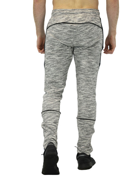 Marl Fit Bottoms - Speckled Grey
