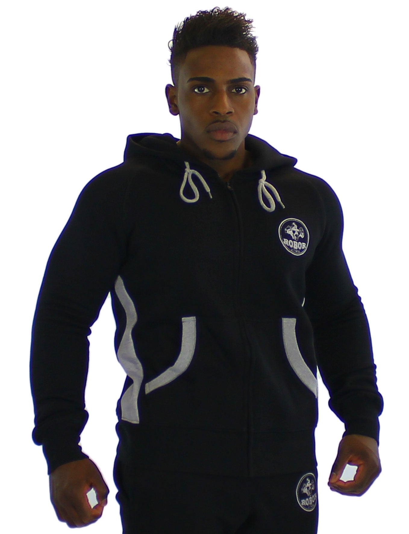 Sleeveless full cheap zip hoodie