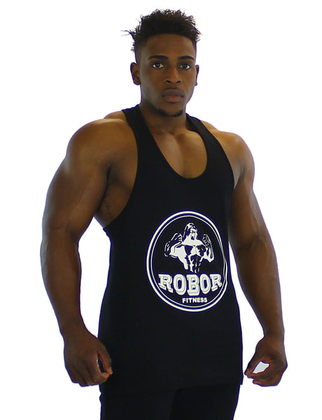 Original Gym Stringer Vest - Black